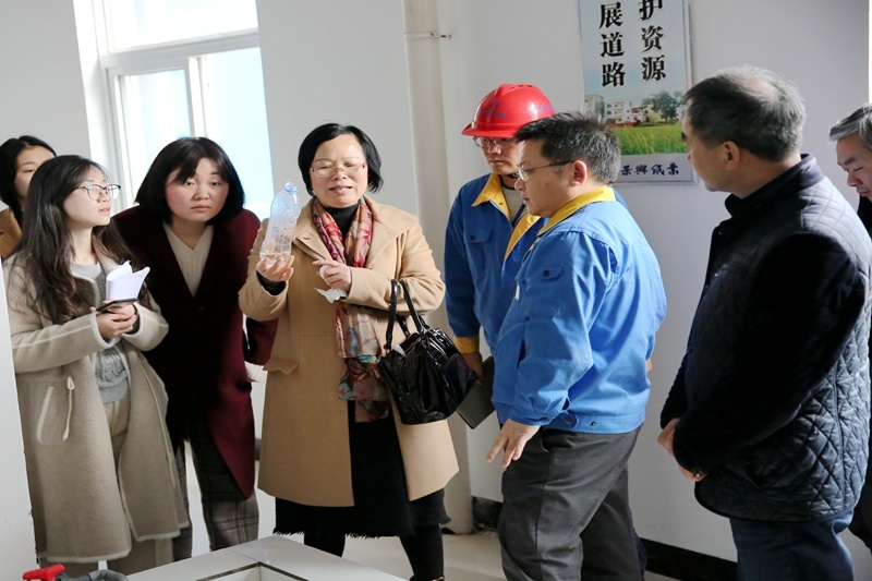 2019年3月8日，時(shí)任浙江省水利廳水資源管理處副調(diào)研員沈仁英蒞臨景興調(diào)研指導(dǎo)
