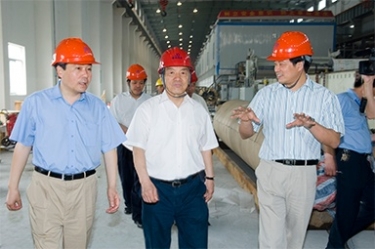2007年5月25日，時(shí)任全國(guó)政協(xié)常委、經(jīng)濟(jì)委員會(huì)副主任、中國(guó)包裝聯(lián)合會(huì)會(huì)長(zhǎng)石萬鵬一行來公司視察